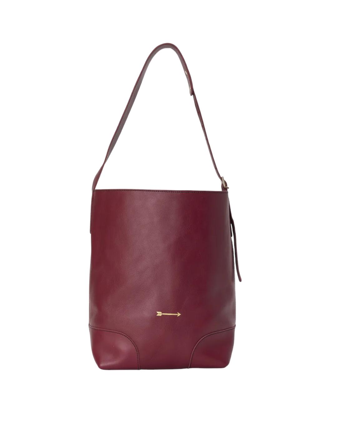 Bolso Mércules Cavalier Burdeos