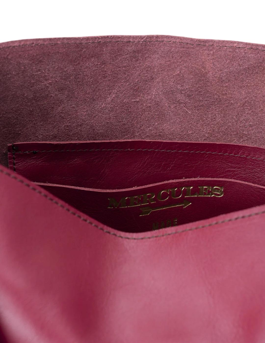 Bolso Mércules Cavalier Burdeos