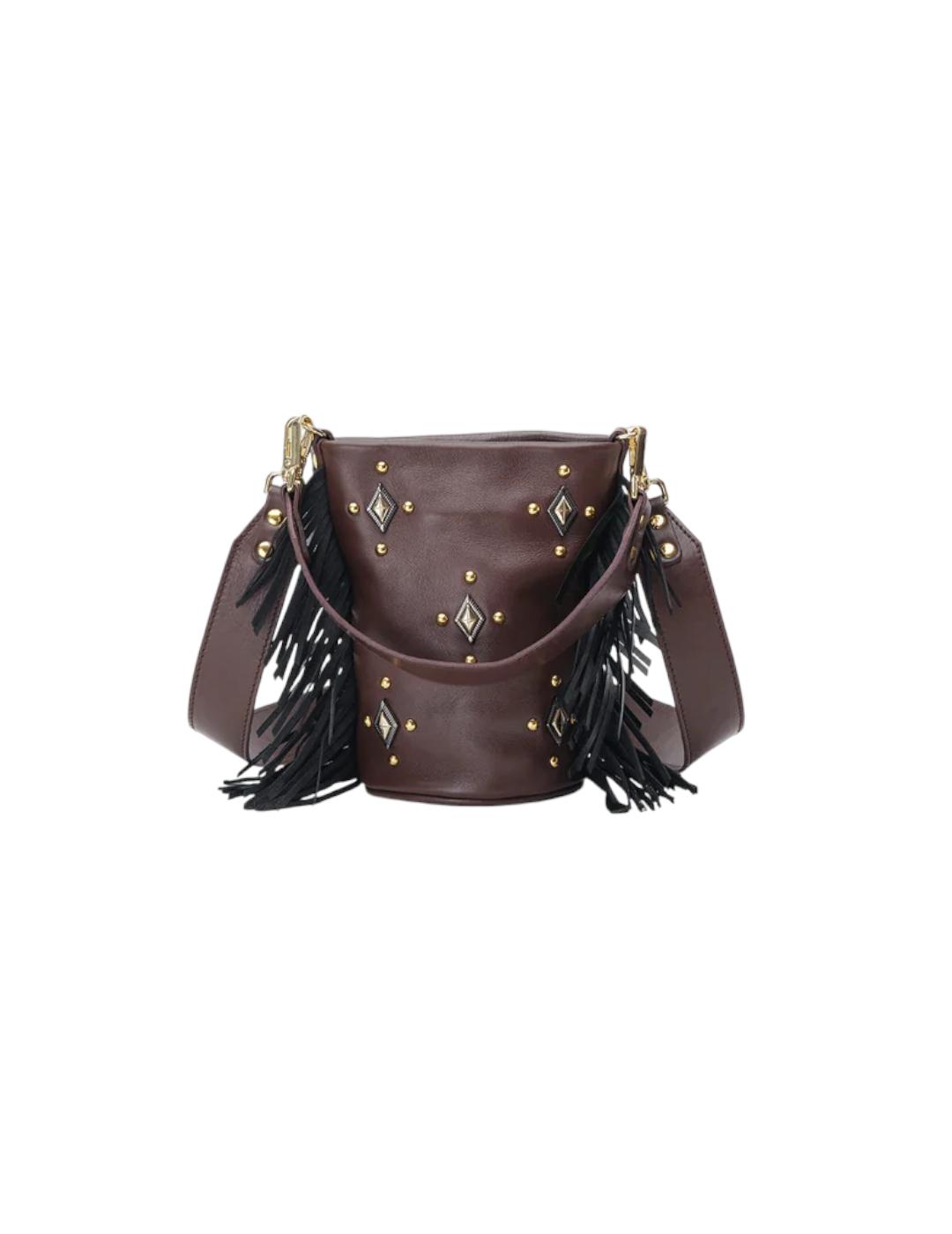 Bolso Mércules Candy Rombos Testa y Negro