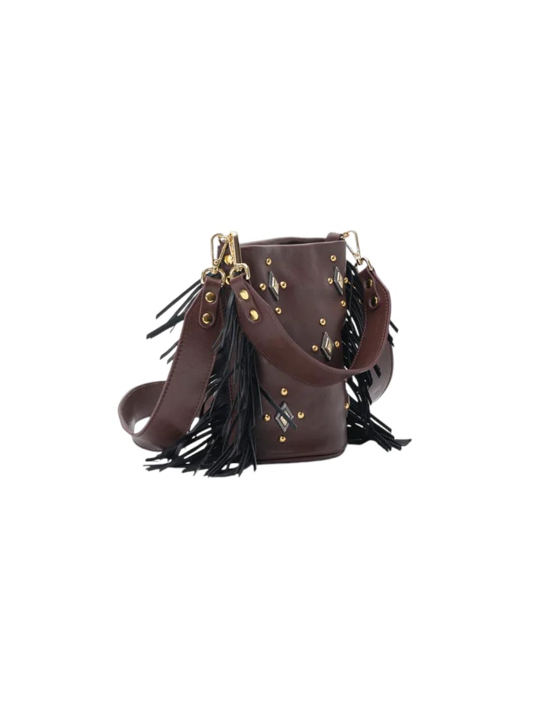 Bolso Mércules Candy Rombos Testa y Negro