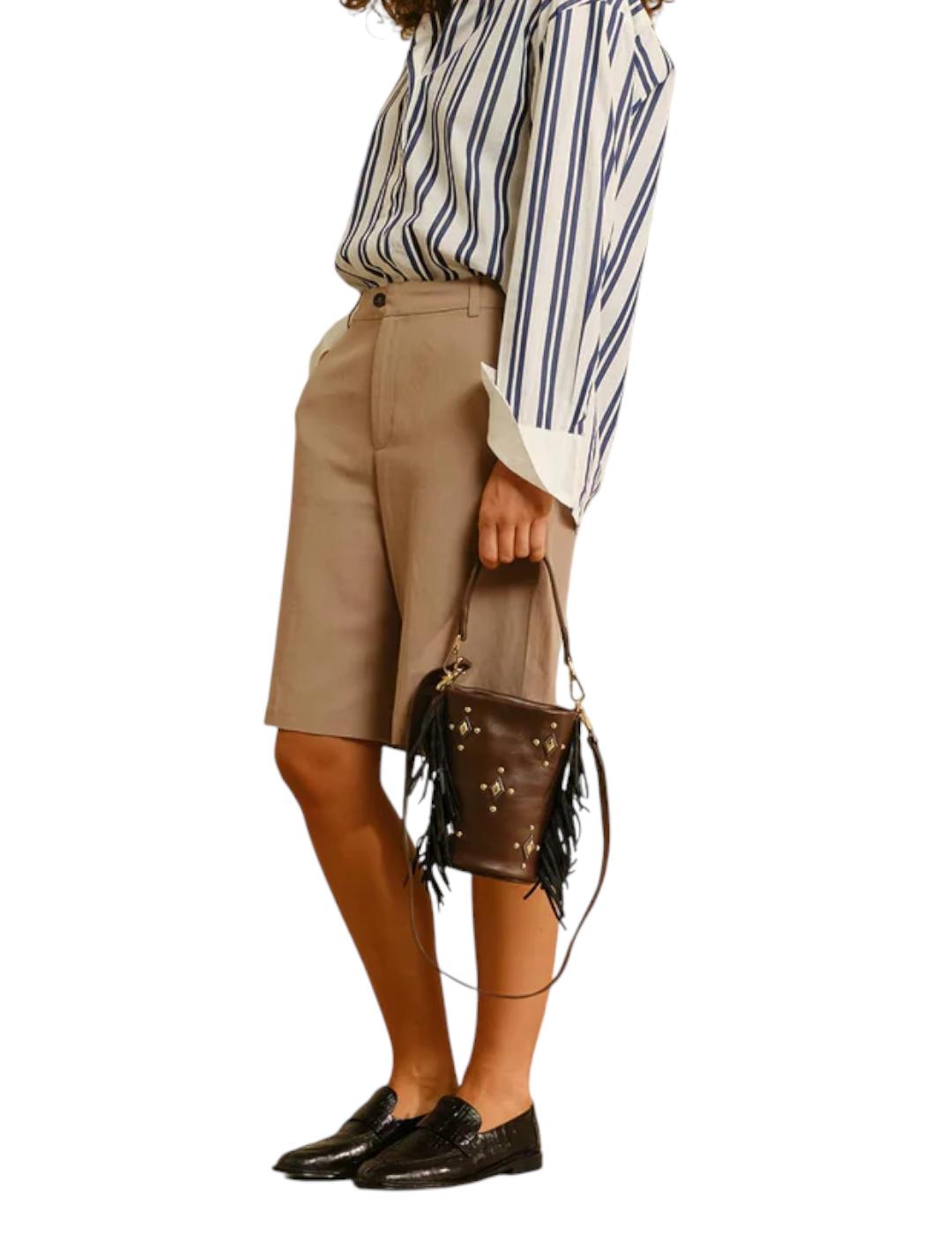 Bolso Mércules Candy Rombos Testa y Negro