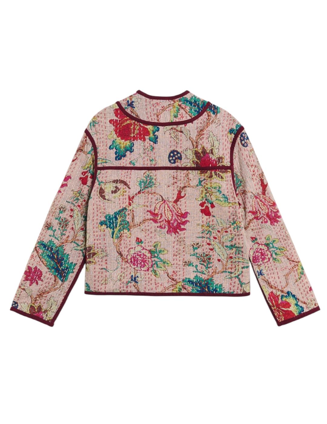 Chaqueta ese O ese Hari Akita Burdeos