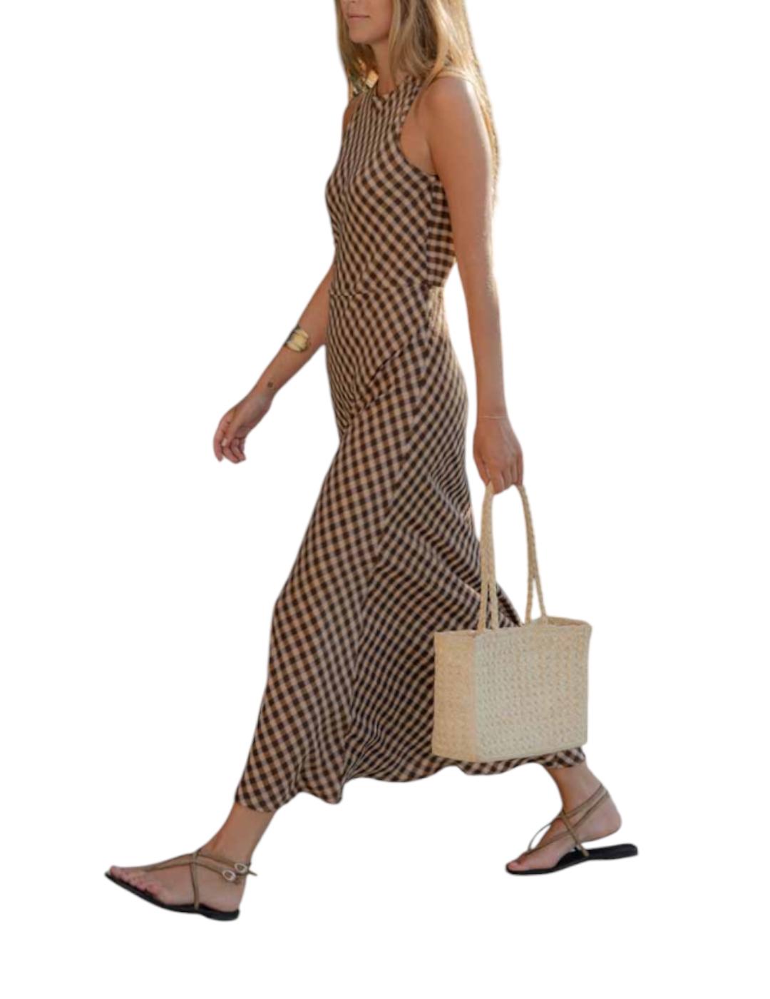 Vestido ese O ese Breda Marrón