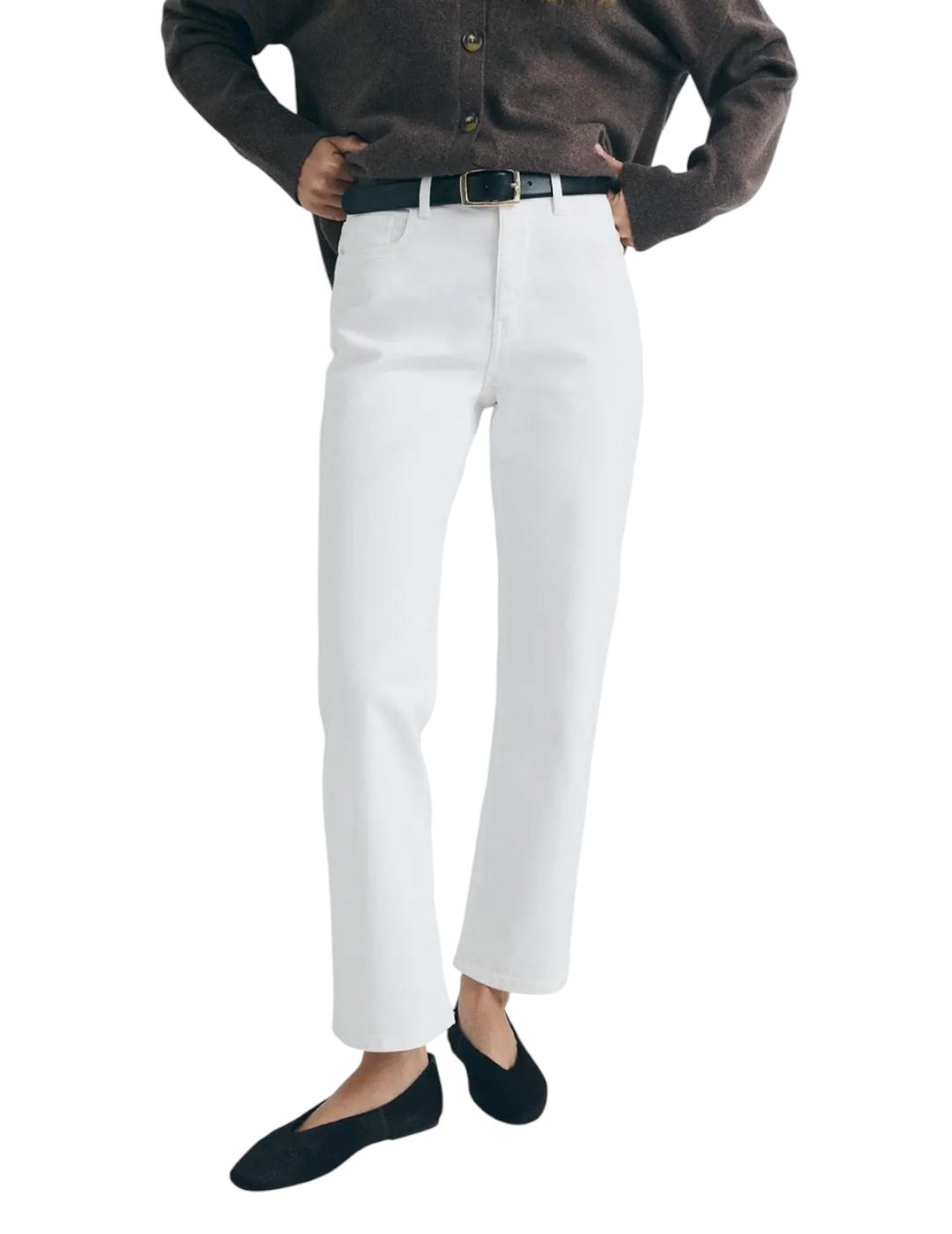 Pantalón ese O ese Louis Straight Blanco