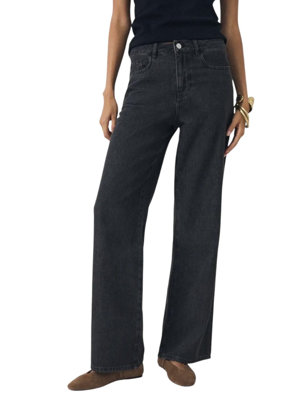 Pantalón ese O ese Phoenix Relaxed Negro