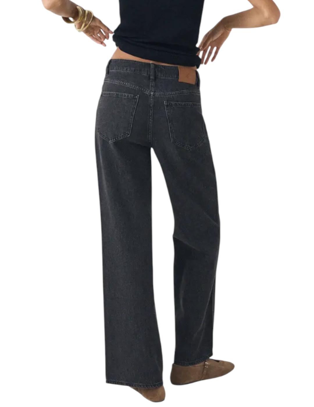 Pantalón ese O ese Phoenix Relaxed Negro