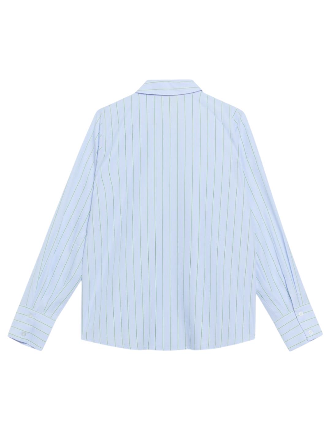 Camisa ese O ese Harvey Stripes Azul