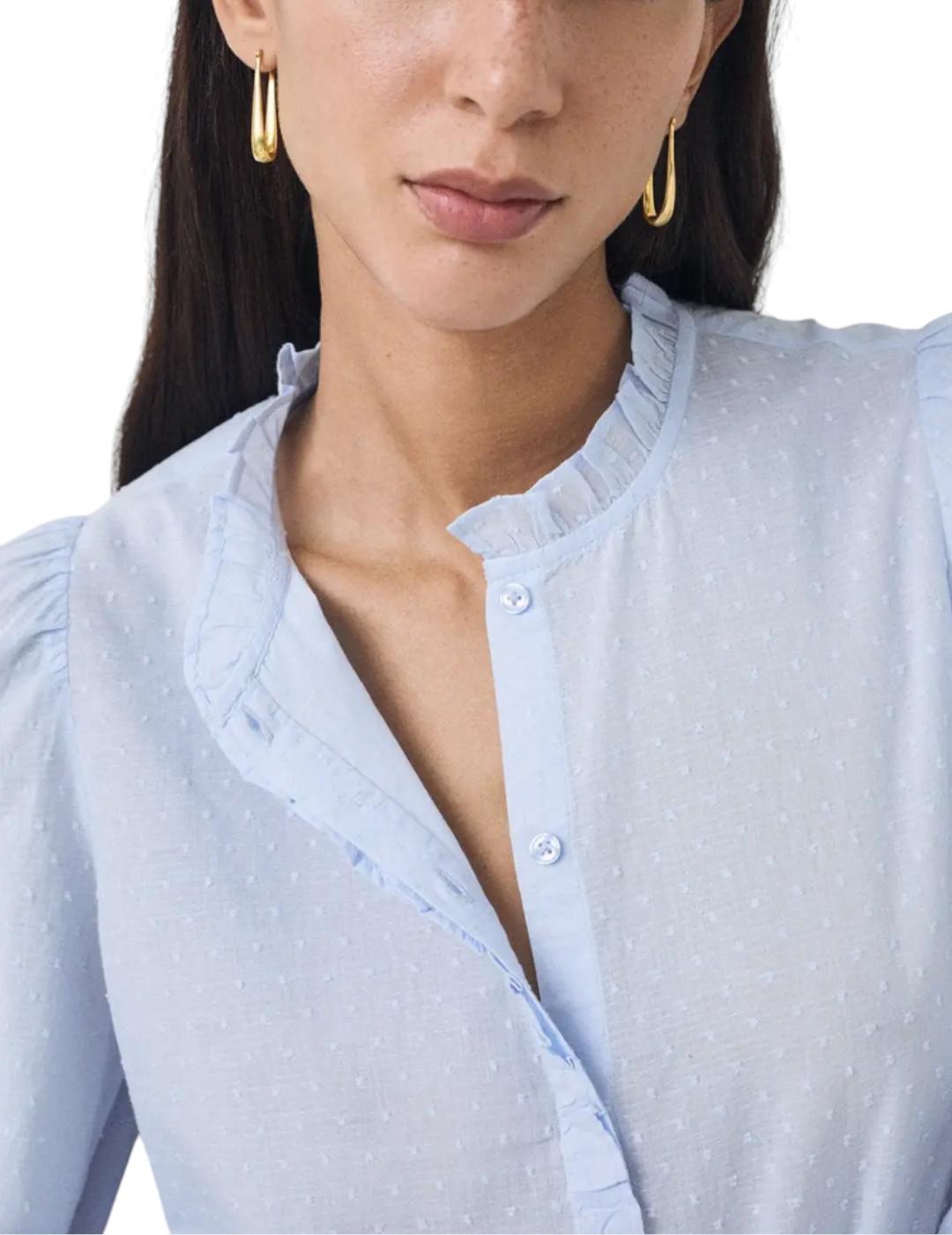 Camisa ese O ese Emiliana Azul