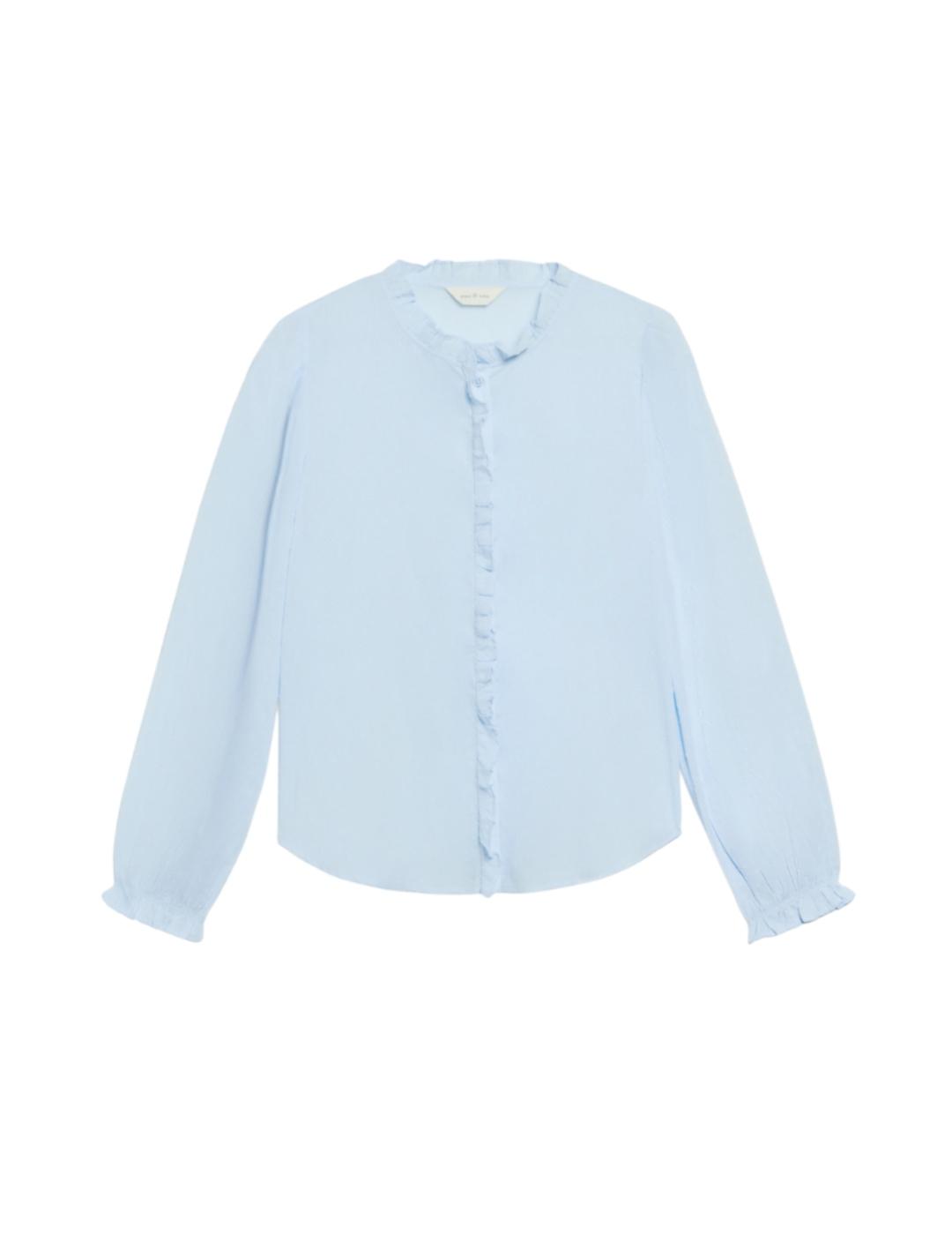 Camisa ese O ese Emiliana Azul