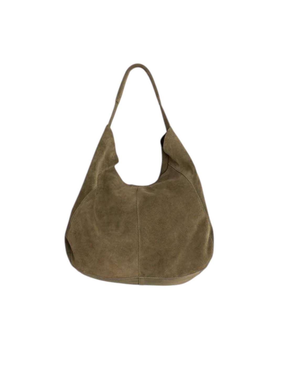 Bolso Indi&cold Tote Serraje Khaki