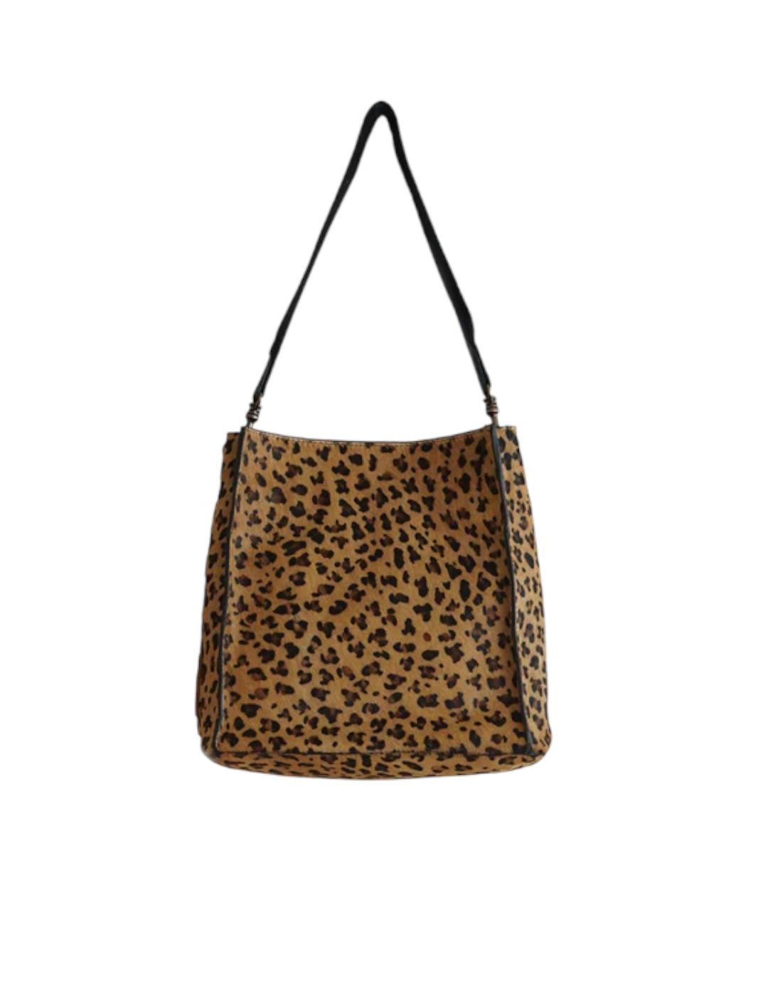Bolso Indi&cold Bucket Piel Camel