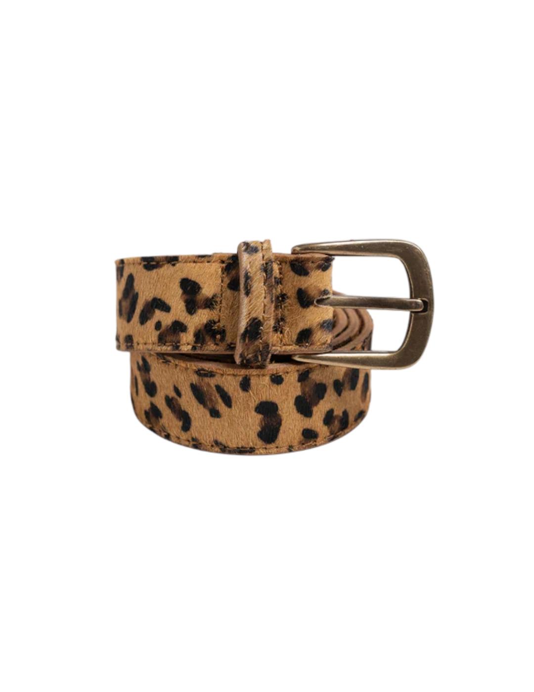 Cinturón Indi&cold Piel De Potro Camel