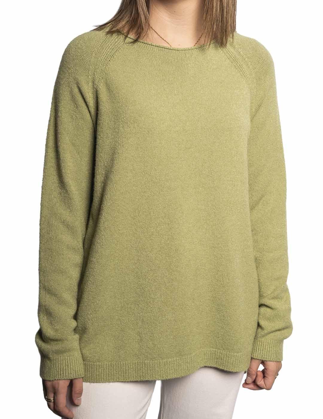 Jersey Carta Libera Over Marrón