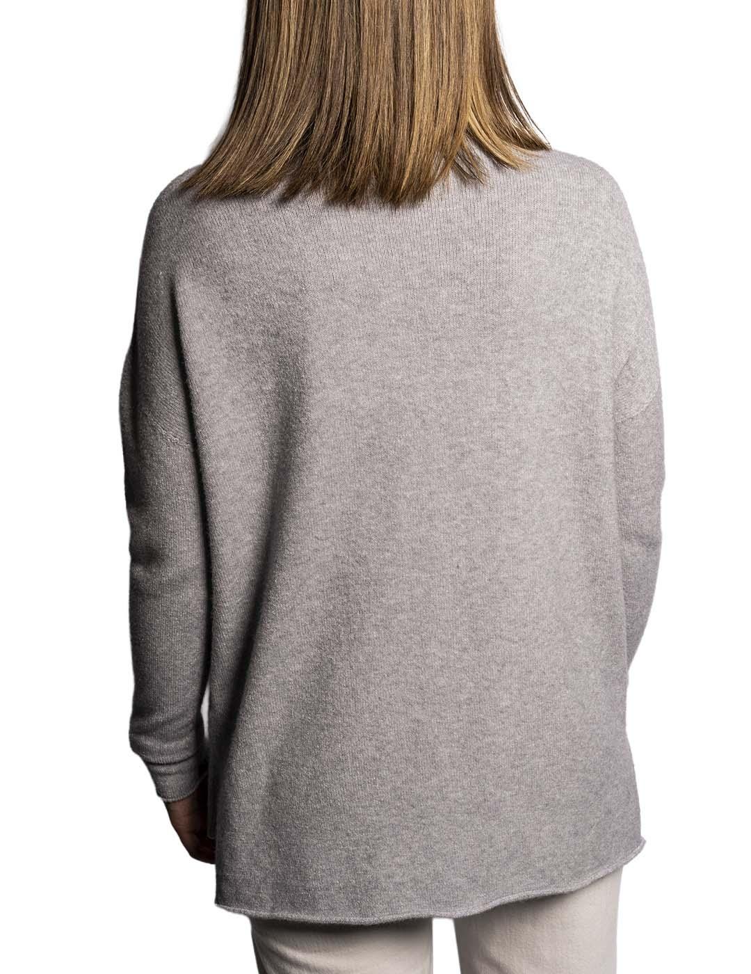 Jersey Carta Libera Pico Gris