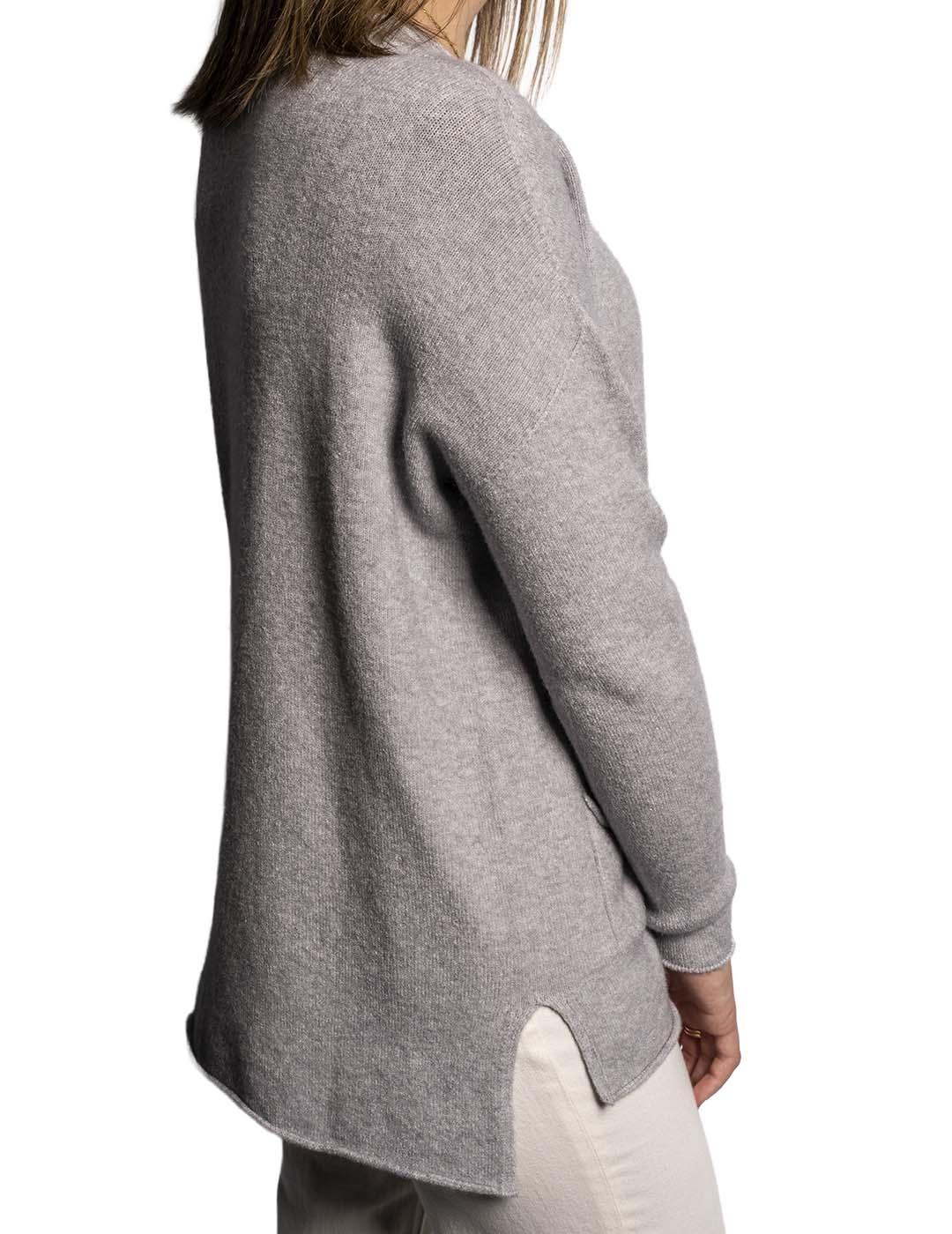 Jersey Carta Libera Pico Gris