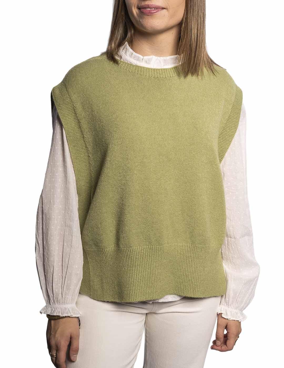 Chaleco Carta Libera Over Mostaza