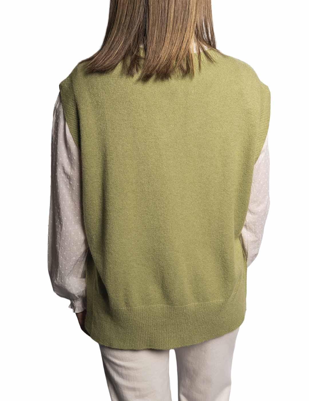 Chaleco Carta Libera Over Verde