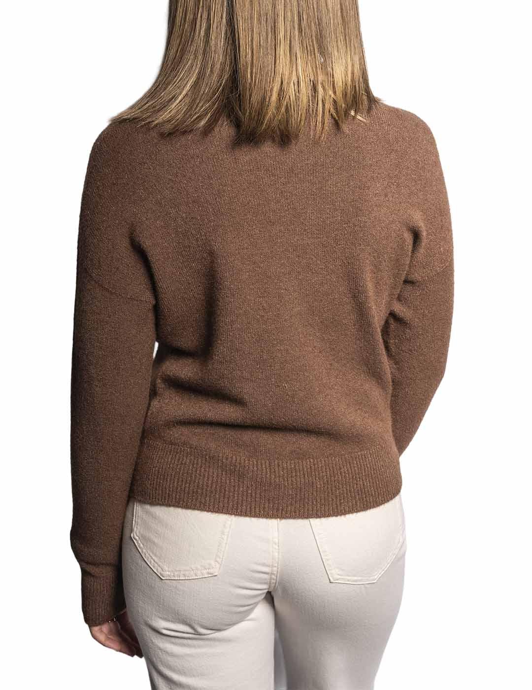 Jersey Carta Libera Corto Marrón