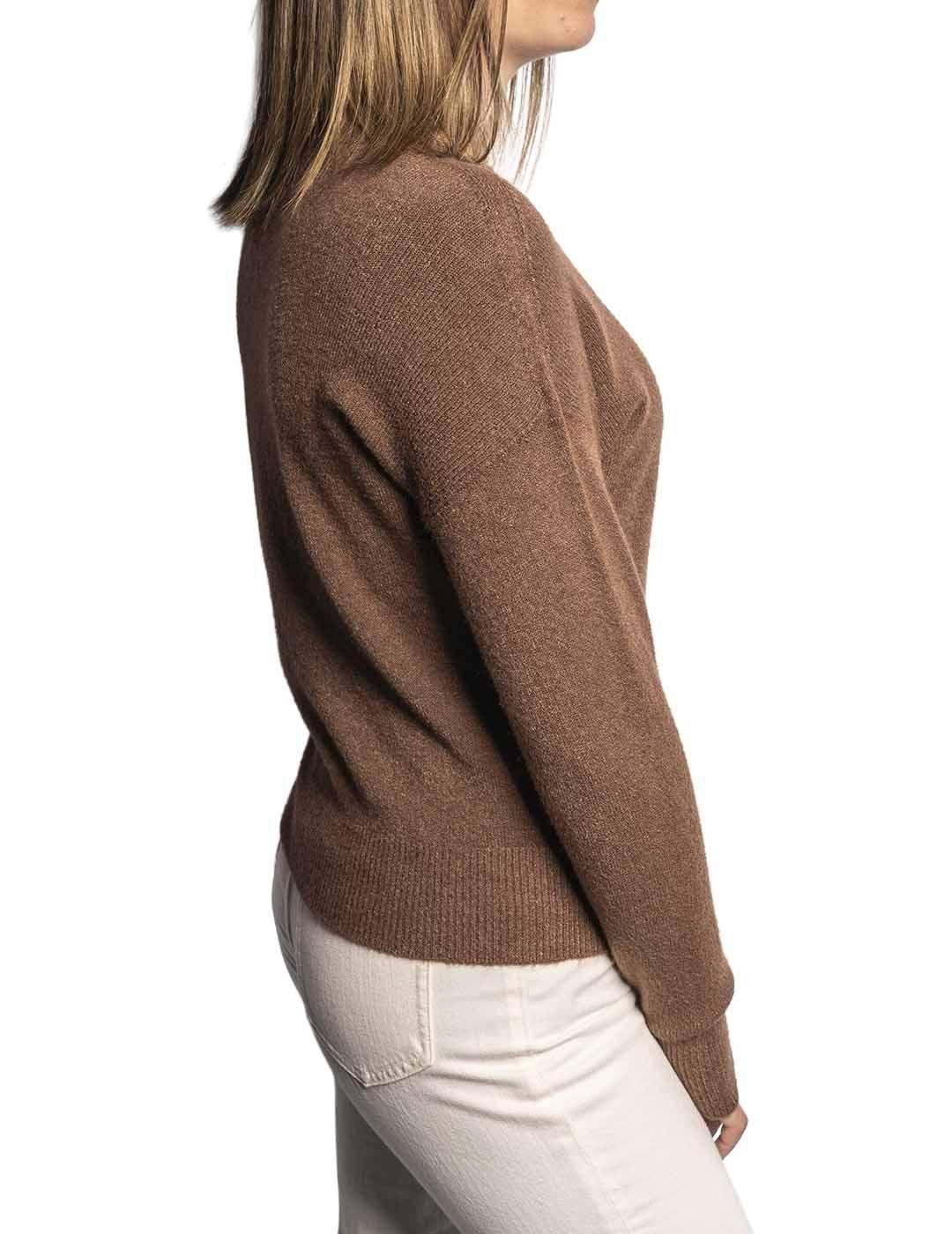 Jersey Carta Libera Corto Marrón