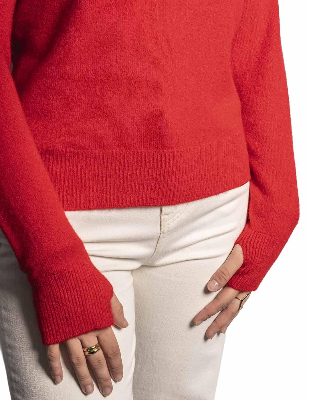 Jersey Carta Libera Corto Rojo