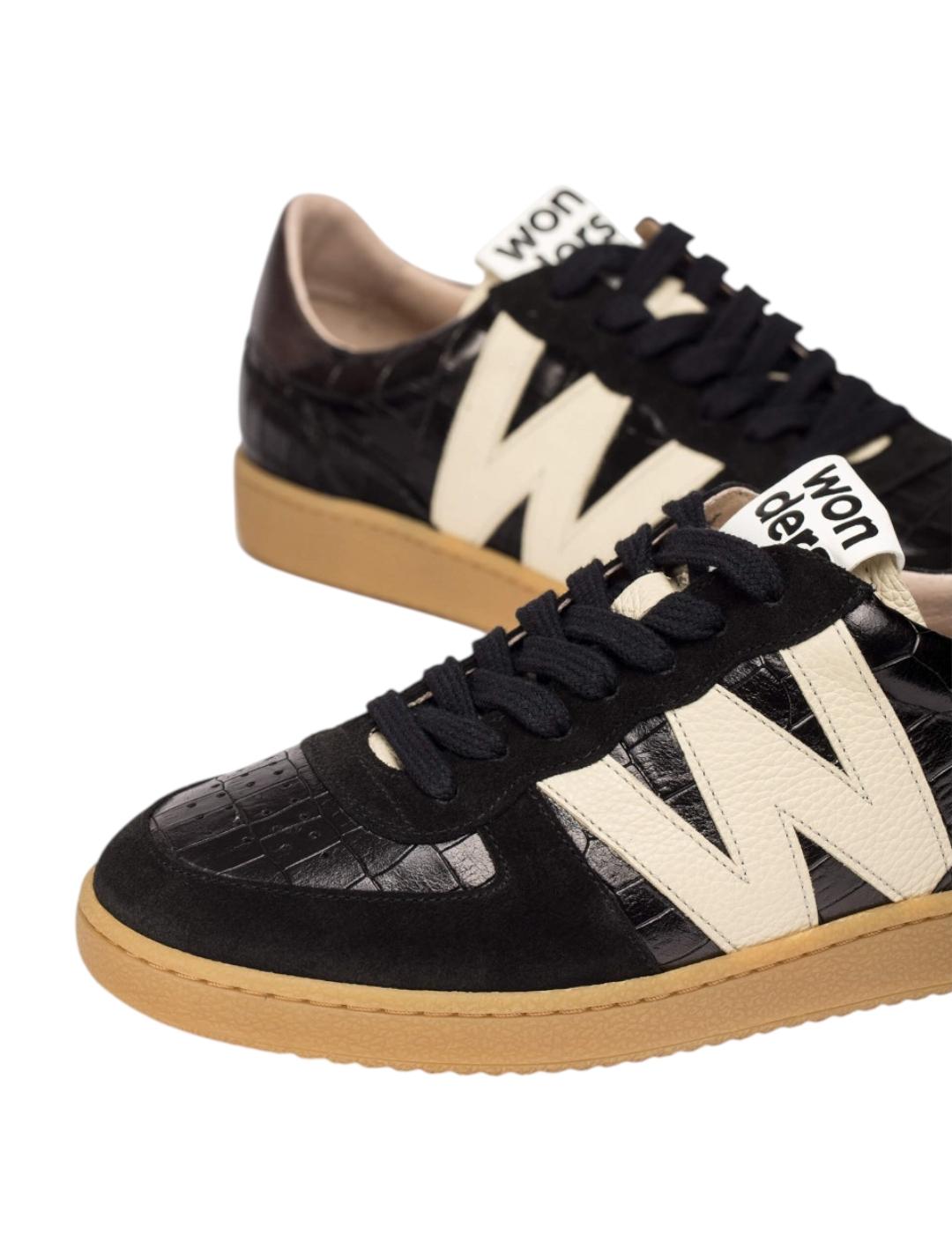 Deportivas Wonders Nubia Negro