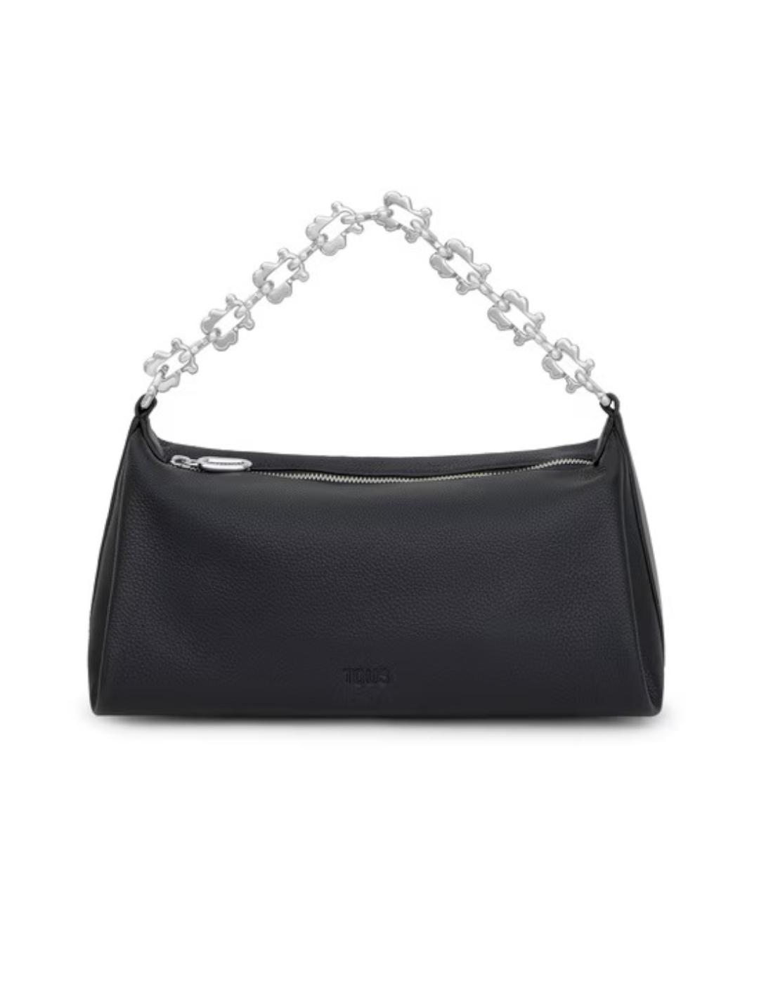 Bandolera Tous Fold Chain Negro