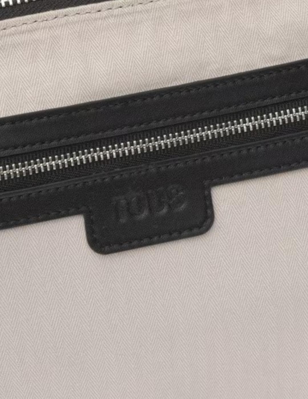 Bandolera Tous Fold Chain Negro