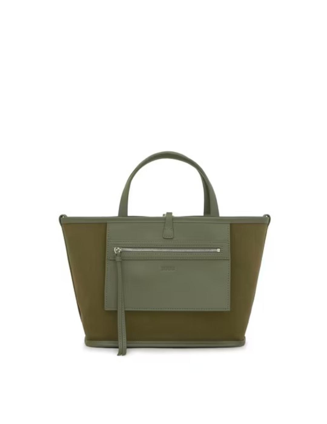 Capazo Tous Mediano Double-Way Manifesto Caqui