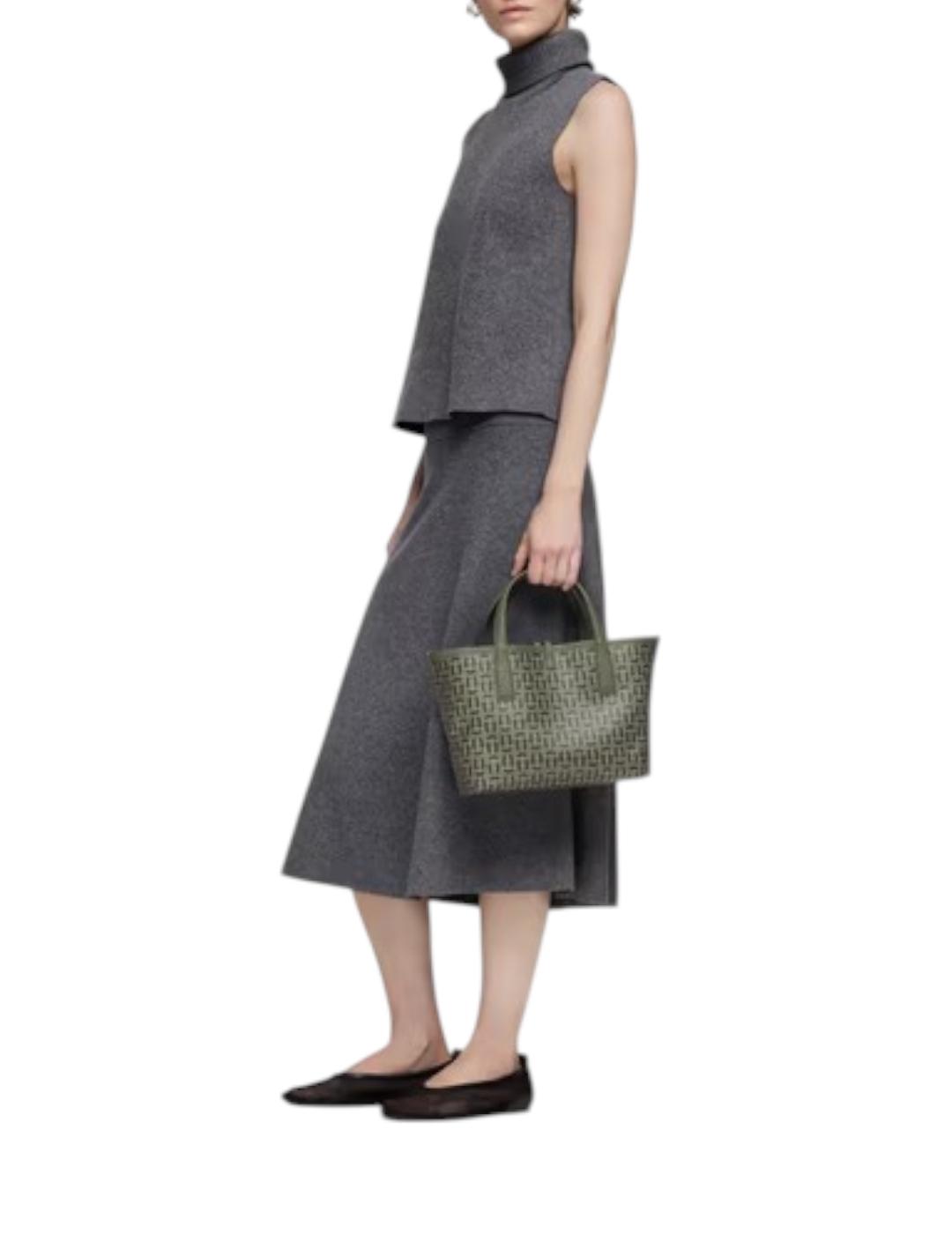 Capazo Tous Mediano Double-Way Manifesto Caqui