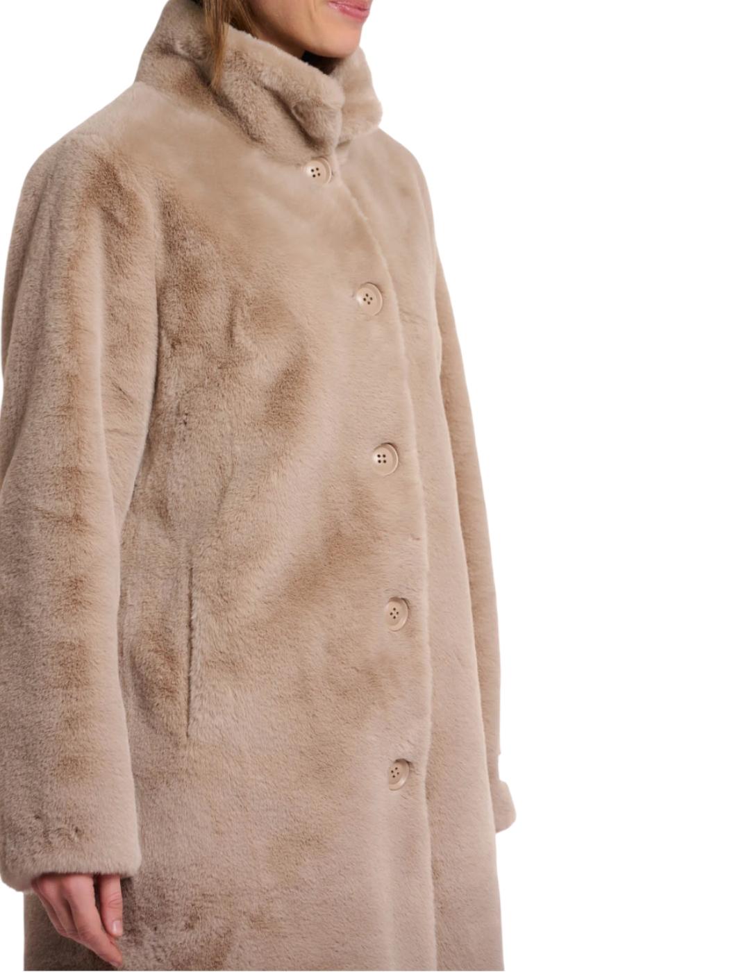 Abrigo Rino&Pelle Corto Pelo Beige