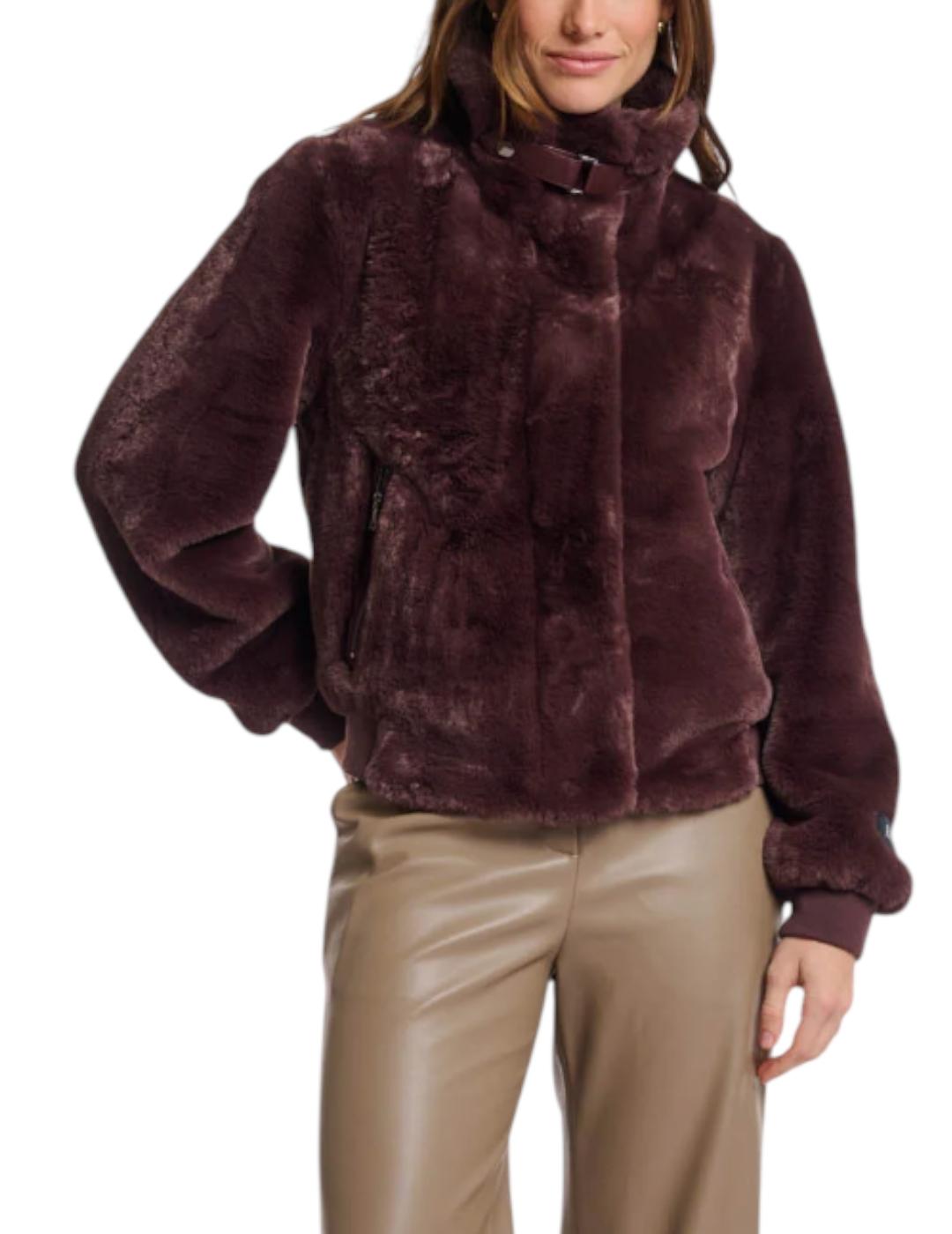 Bomber Rino&Pelle Pelo Burdeos