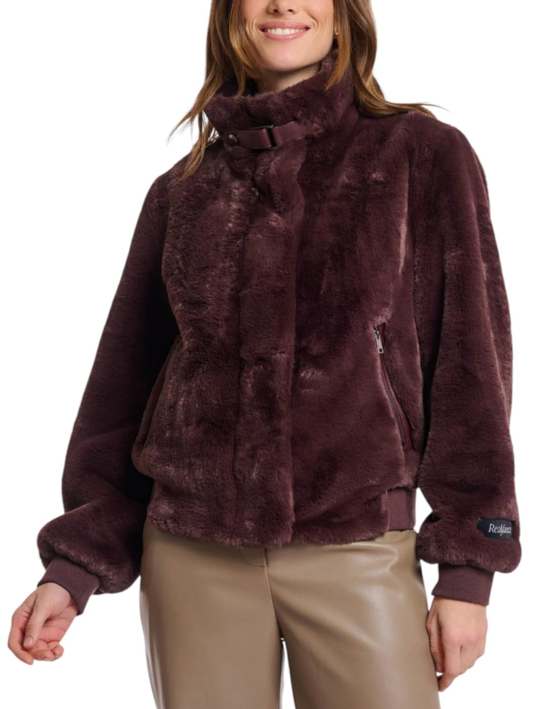 Bomber Rino&Pelle Pelo Burdeos