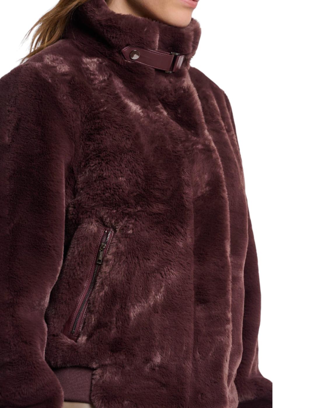 Bomber Rino&Pelle Pelo Burdeos