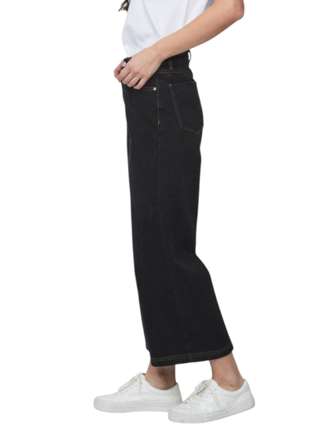 Pantalón Vaquero &me Unlimited Kauboi Negro