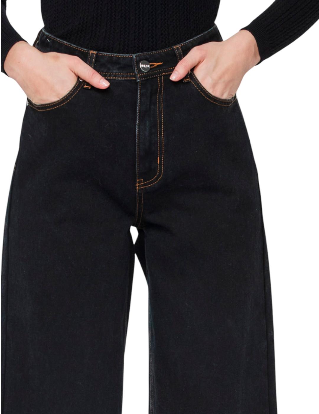 Pantalón Vaquero &me Unlimited Kauboi Negro