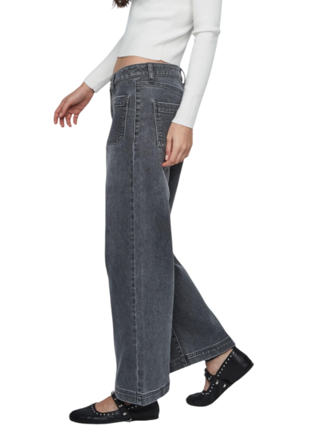 Pantalón Vaquero &me Unlimited Diana Gris