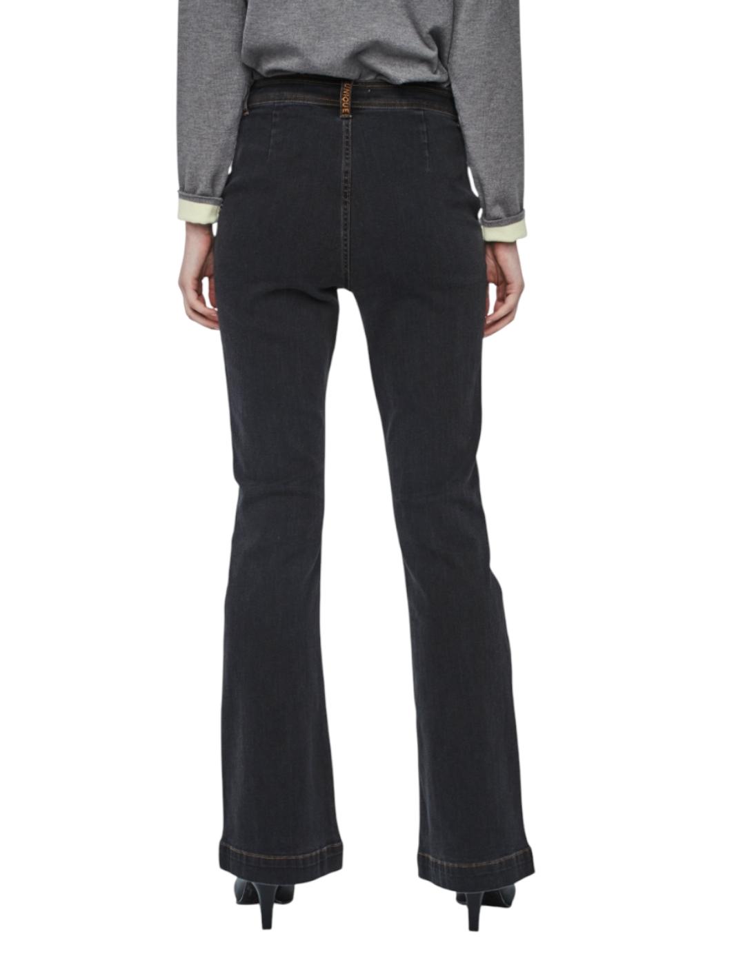 Pantalón Vaquero &me Unlimited Obarita Negro