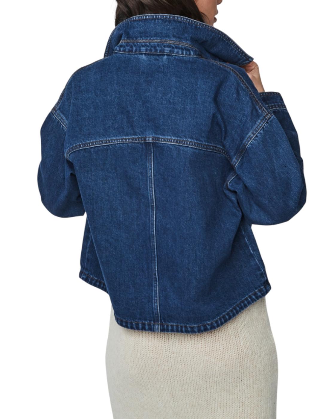 Cazadora &me Unlimited Vaquera Simone Azul