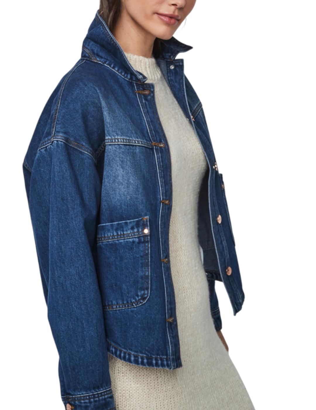 Cazadora &me Unlimited Vaquera Simone Azul