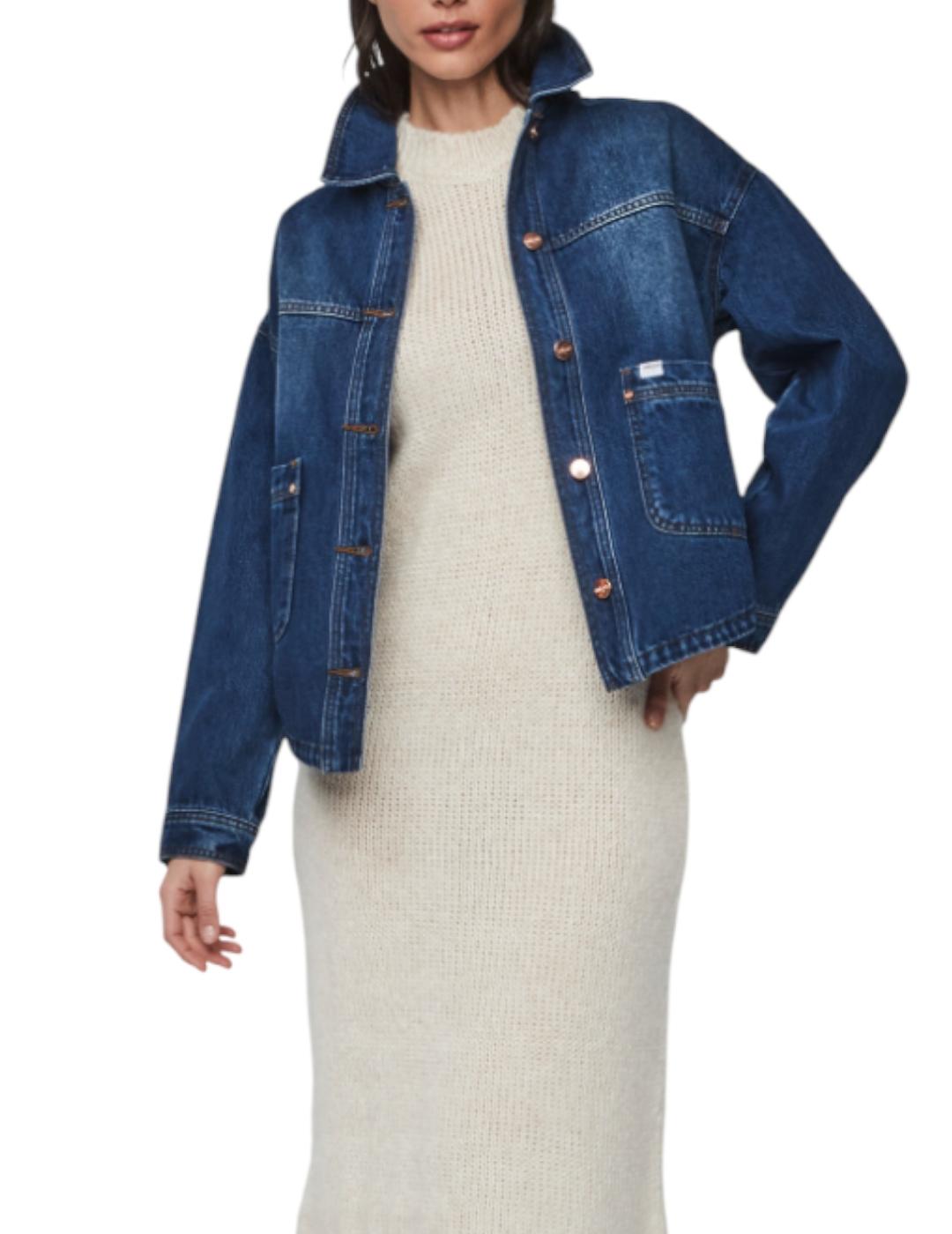 Cazadora &me Unlimited Vaquera Simone Azul