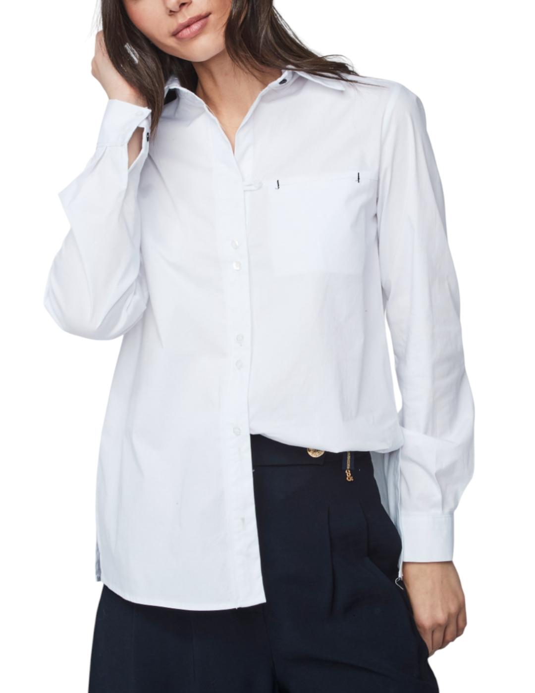Camisa &me Unlimited Ludmila Blanco