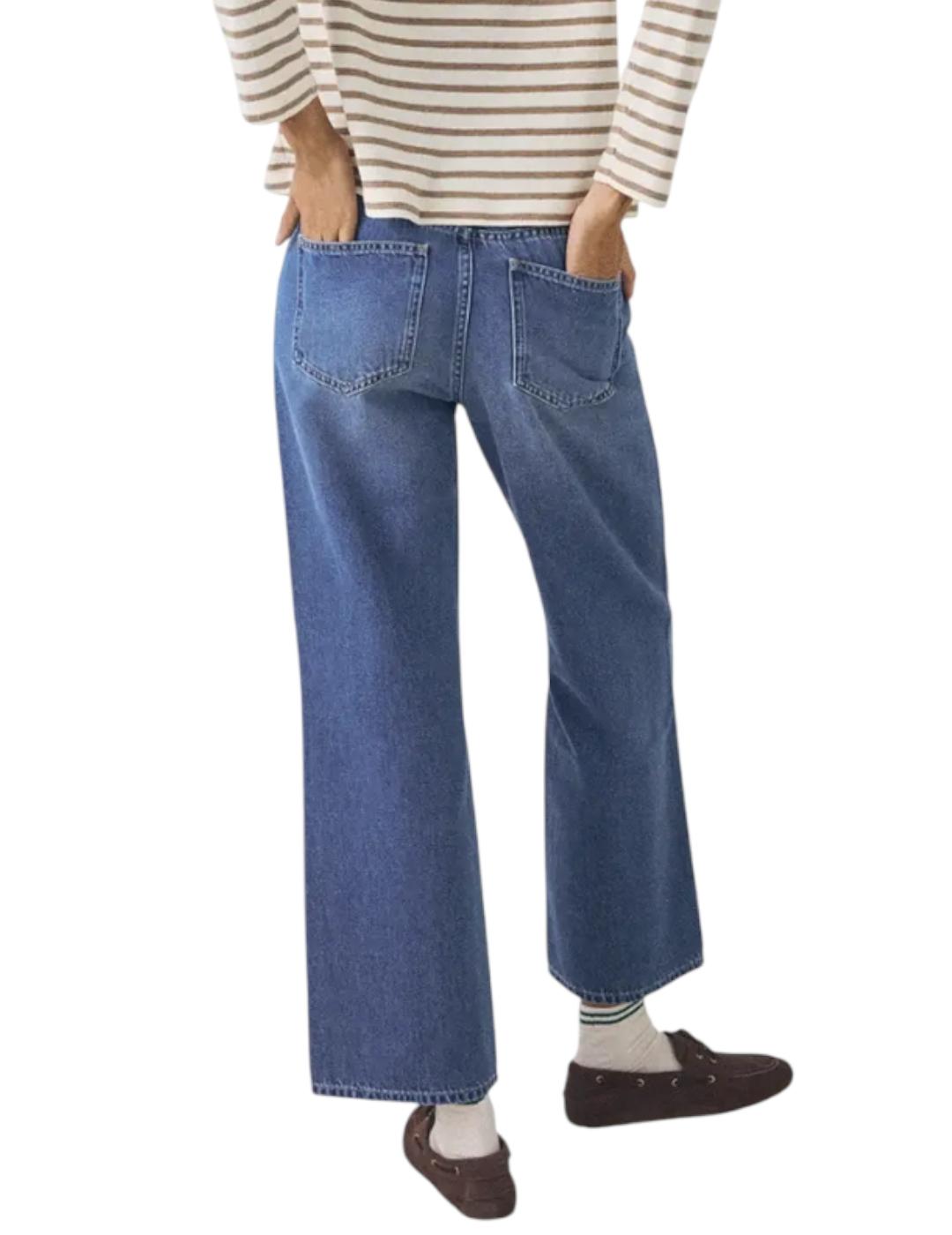 Pantalón ese O ese Louis Straight Azul