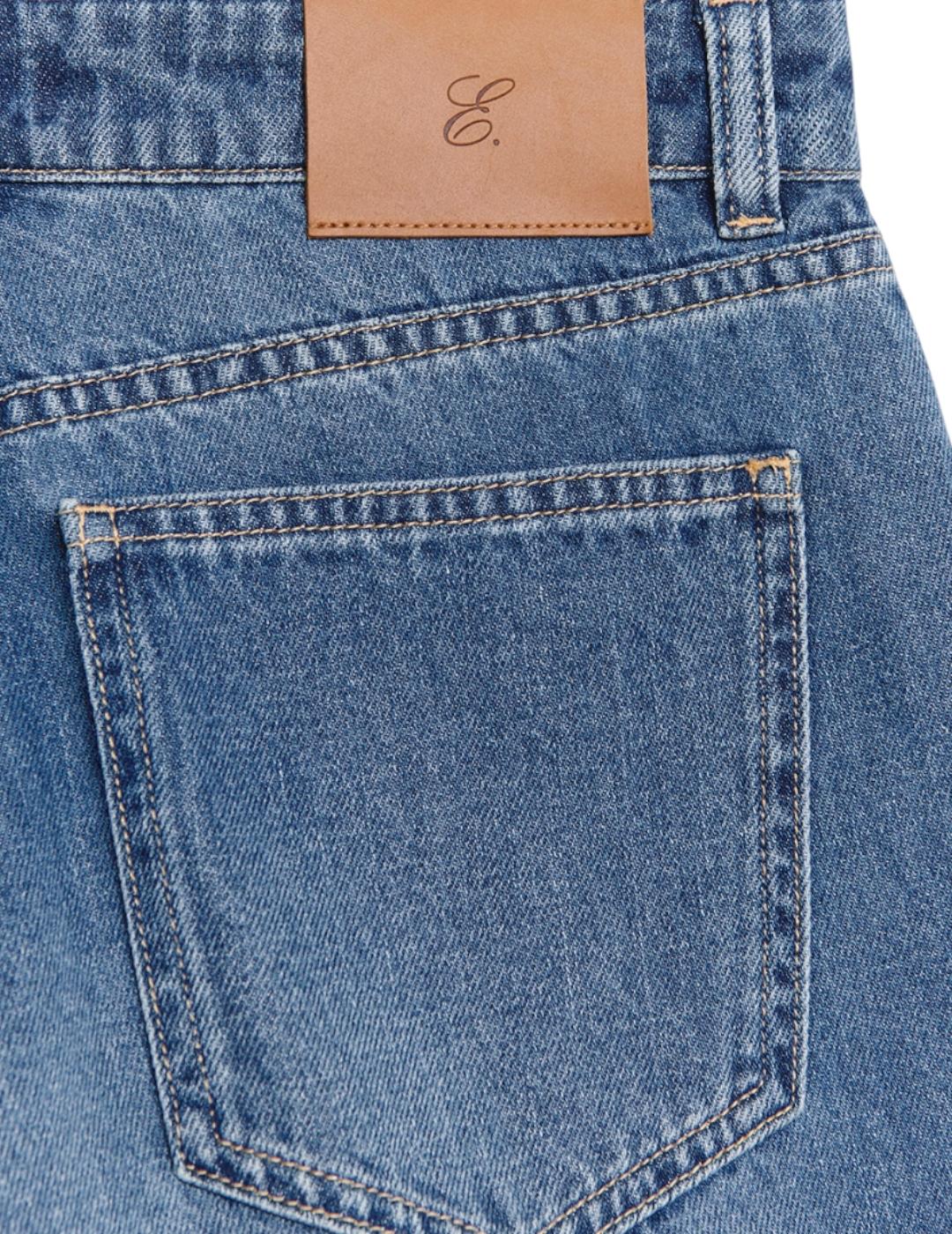 Pantalón ese O ese Louis Straight Azul