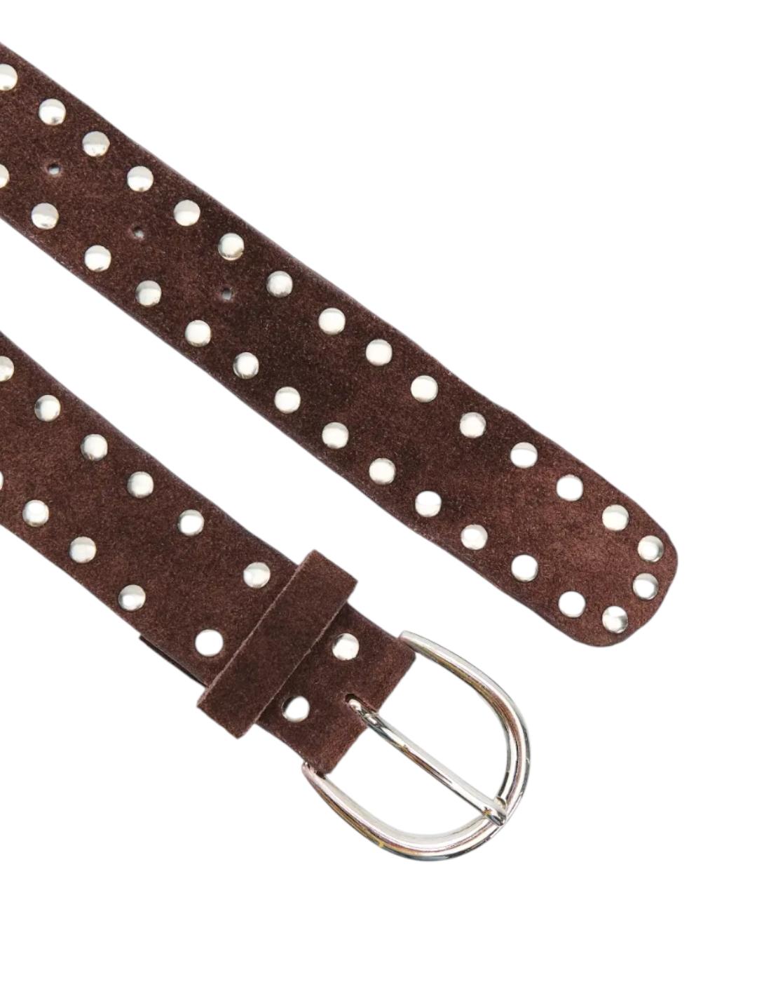 Cinturón ese O ese Nashville Marrón