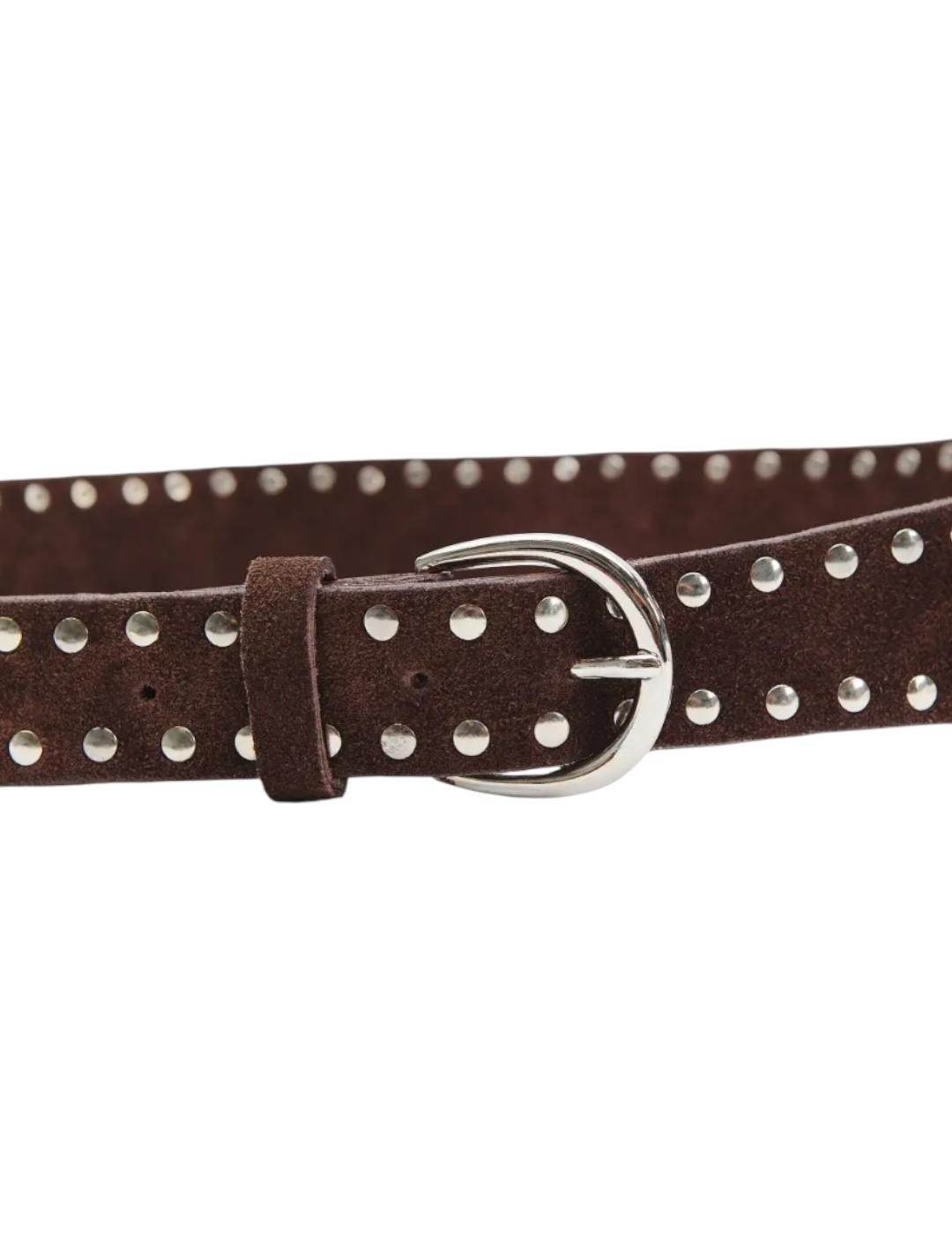 Cinturón ese O ese Nashville Marrón