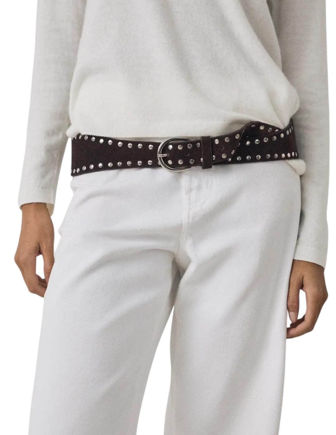 Cinturón ese O ese Nashville Marrón