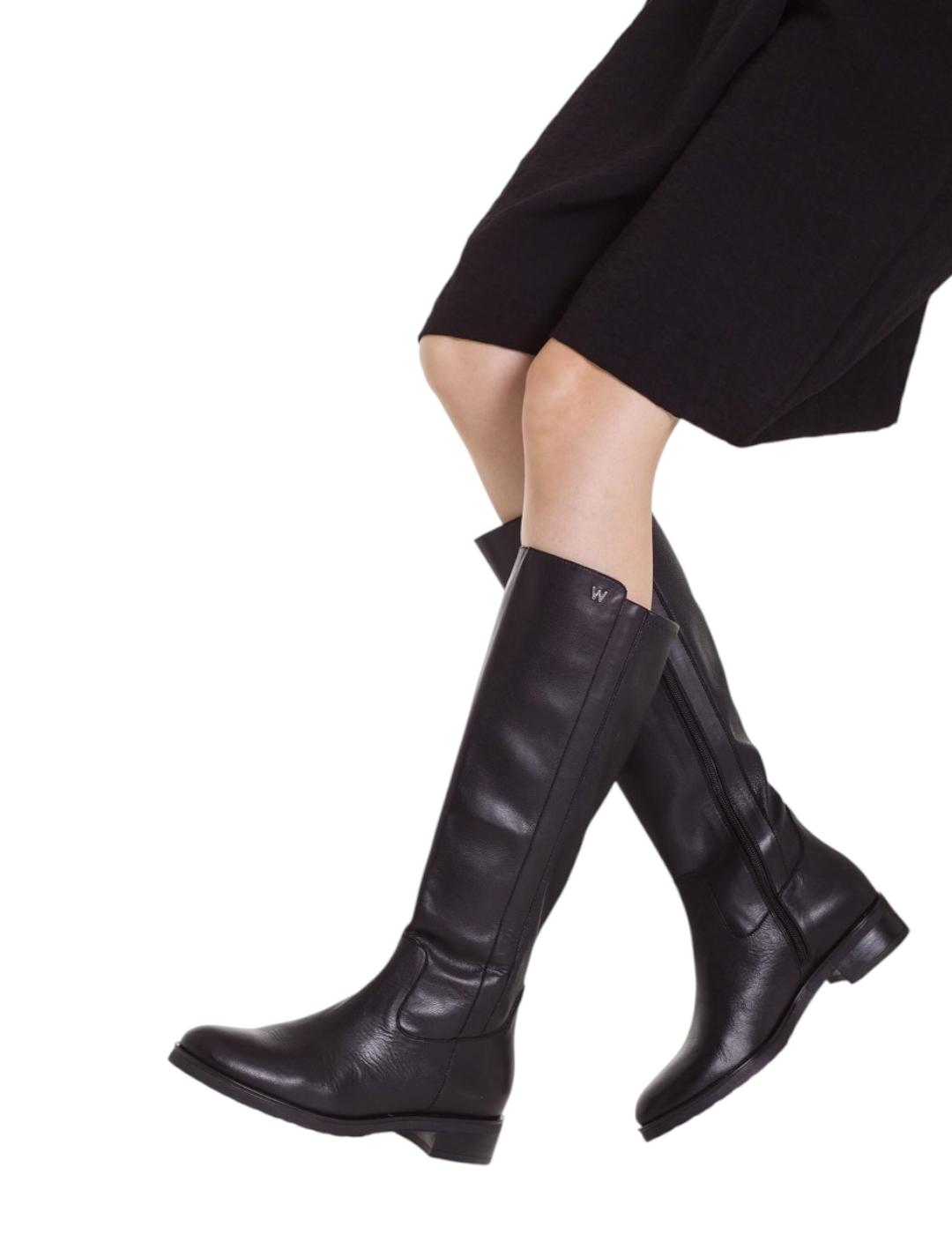 Bota Wonders Codigree Negro