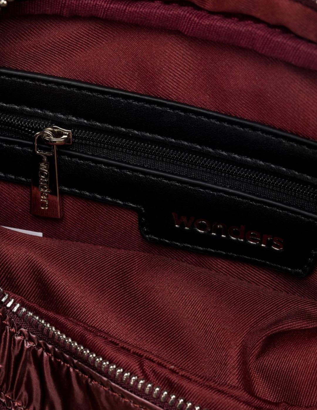 Bolso Wonders Cloud Burdeos