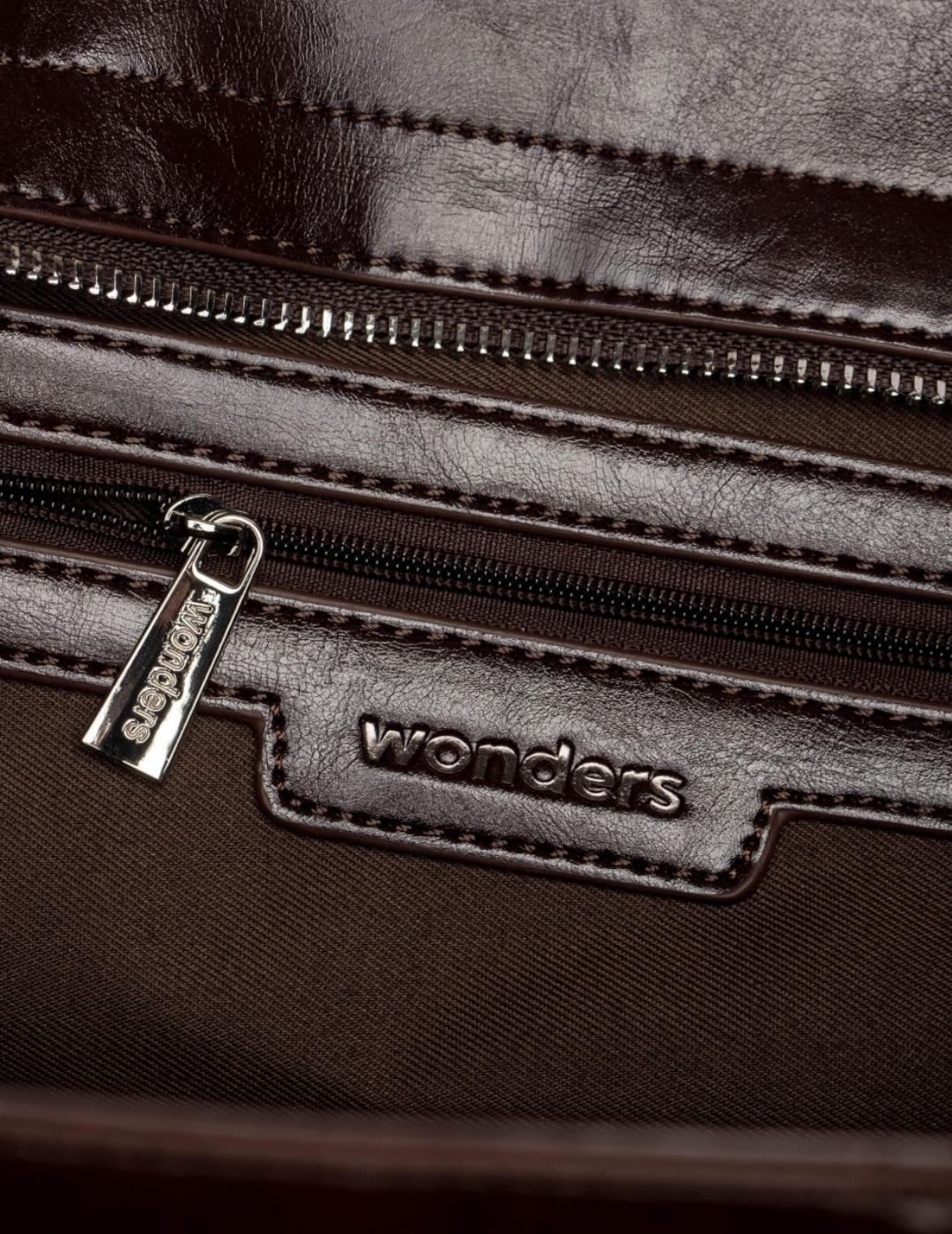 Bolso Wonders Nasya Marrón
