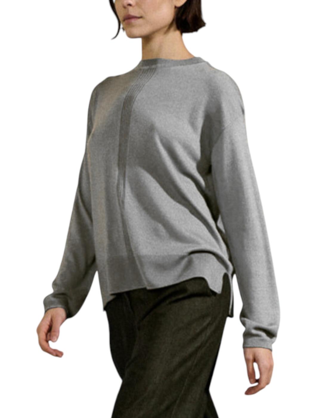 Jersey Sita Murt Cuello Redondo Gris